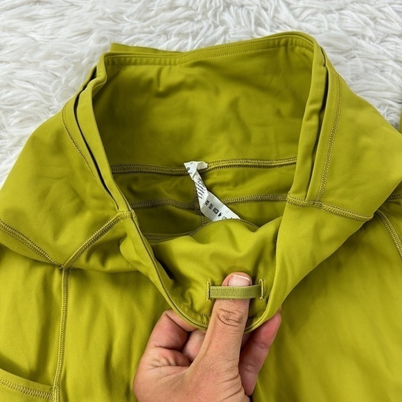 Lululemon Fast and Free Tight II 25" *Nulux Golden Lime - Picture 2 of 4
